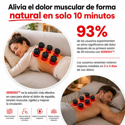 Masajeador de terapia de ventosas inteligentes SERENIX™