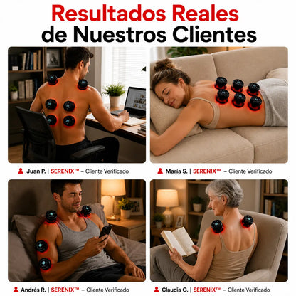 Masajeador de terapia de ventosas inteligentes SERENIX™