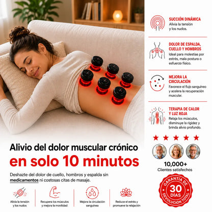 Masajeador de terapia de ventosas inteligentes SERENIX™
