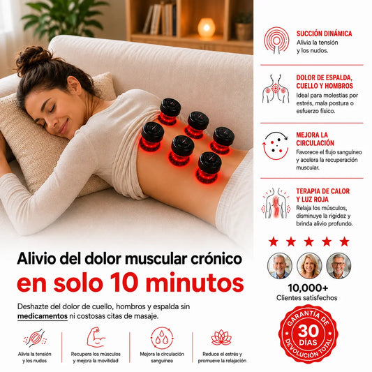 Masajeador de terapia de ventosas inteligentes SERENIX™